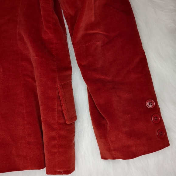 Vintage MJ Concepts in Sportswear 70's Burgundy Blazer - Picture 7 of 12